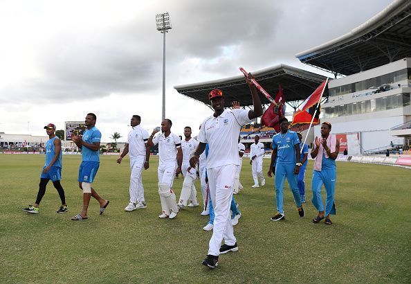 West Indies v England 2nd Test - Day Three