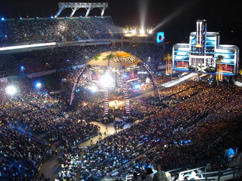 WrestleMania 24's set was a trendsetter