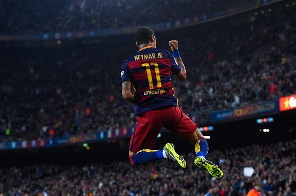 Neymar enjoyed a decent spell with Barcelona