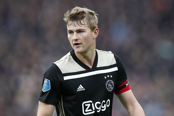 Ajax's Matthijs de Ligt is being eyed by Barcelona and Juventus