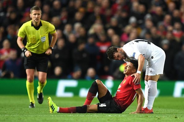 Manchester United v Paris Saint-Germain - UEFA Champions League Round of 16: First Leg