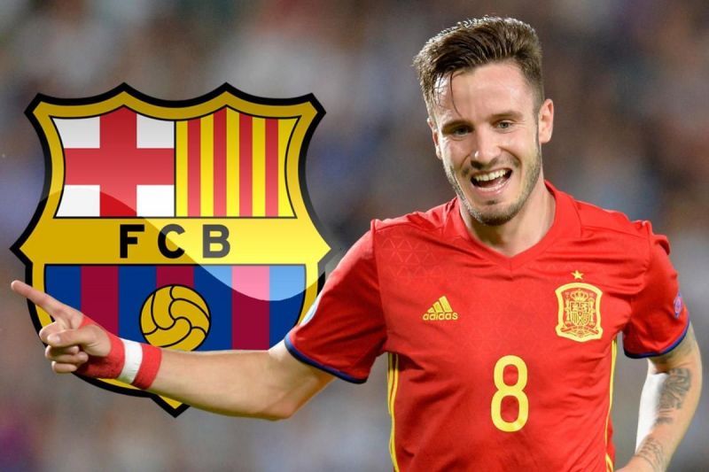 Sa&Atilde;&ordm;l &Atilde;&Atilde;&shy;guez has long been linked to Barcelona