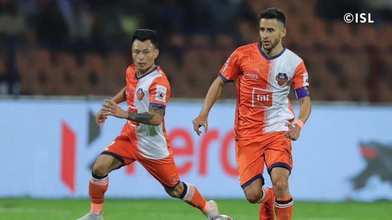 Ferran Corominas and Jackichand Singh for FC Goa