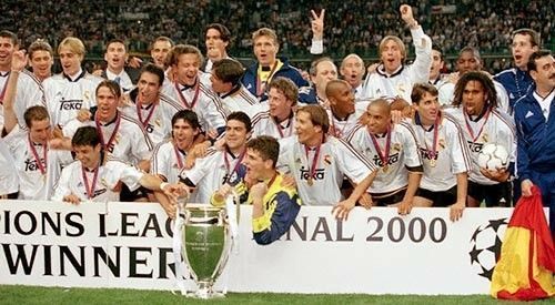 Real Madrid picked up another Champions League in 1999/00