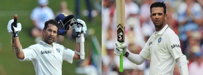 Sachin Tendulkar and Rahul Dravid are two of the greatest batsman produced by India in Test Cricket.
