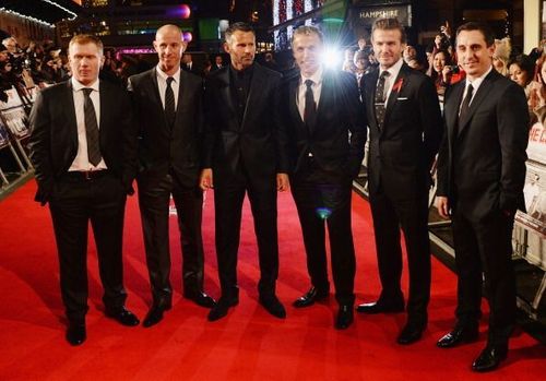 'Paul Scholes, Nicky Butt, Ryan Giggs, Phil Neville,, David beckham and Gary Neville were the Class of 92