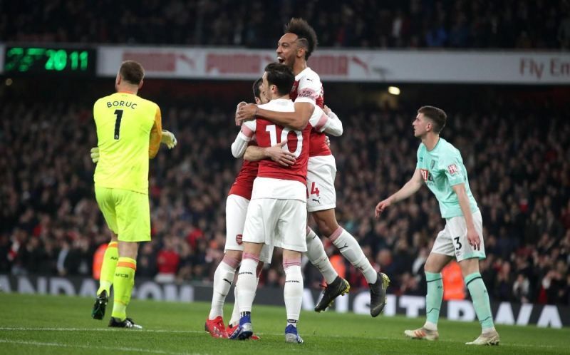 Arsenal ripped past Bournemouth 5-1