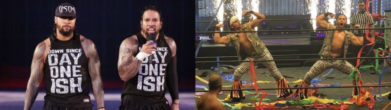 The Usos and the Young Bucks are two of the best tag teams in professional wrestling at the moment