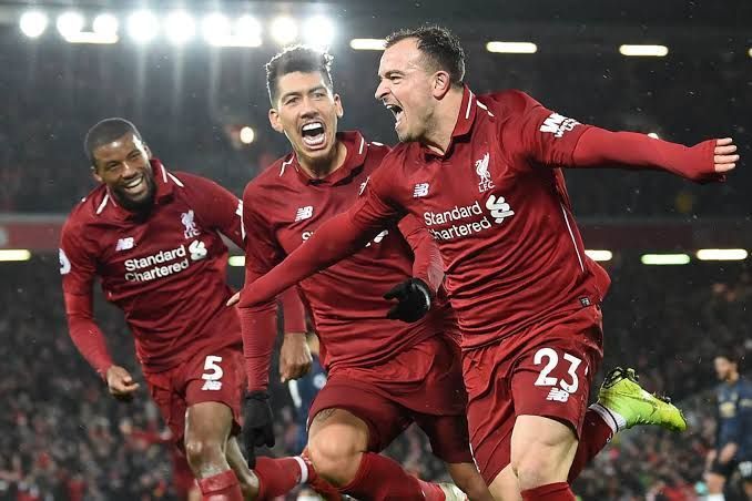 Liverpool won 3-1 at Anfield back in December. Shaqiri scoring twice after coming off the bench
