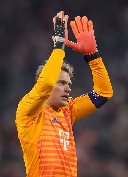 Neuer looks likely to miss today's fixture.