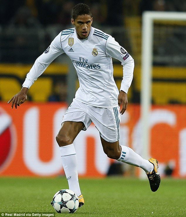 World Cup-winning defender Raphael Varane.