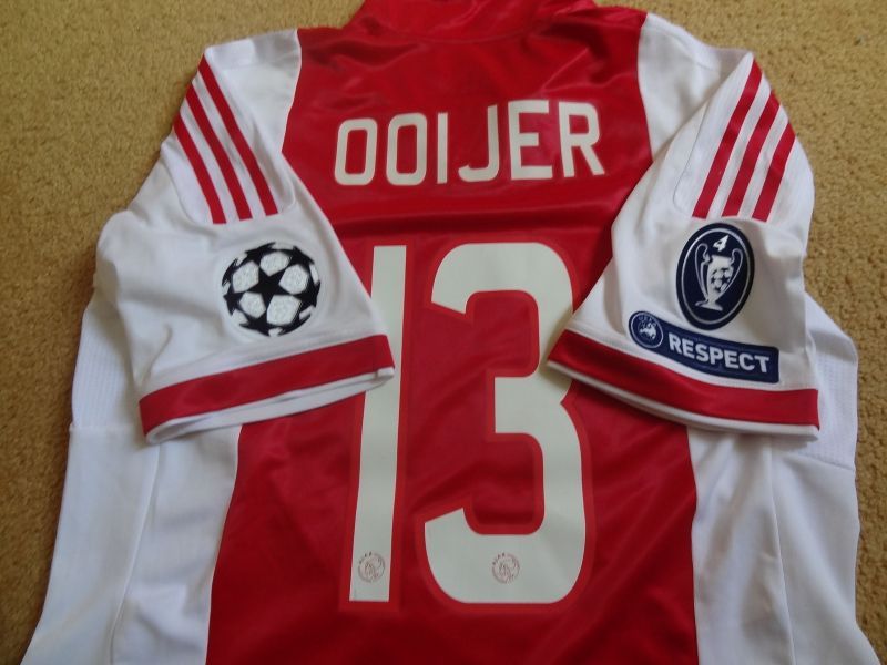 An older design of the AFC Ajax shirt