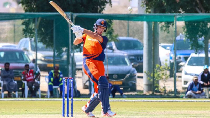 Ben Cooper&#039;s unbeaten 50 ensured a stress-free chase for Netherlands .