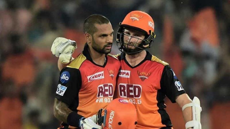 Dhawan and Kane Williamson formed a good understanding