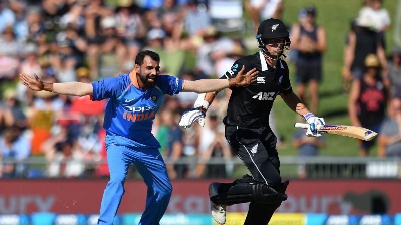 Mohammad Shami was once again amongst the wickets for India