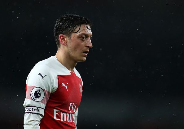 Ozil has been left out by Emery on multiple occasions