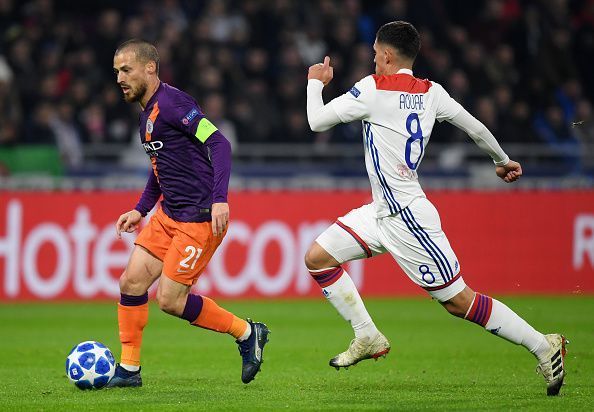 Olympique Lyonnais v Manchester City - UEFA Champions League Group F