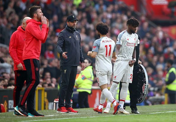 Mo Salah had another disappointing outing at Old Trafford