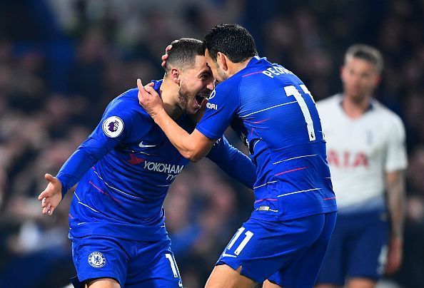 Chelsea ended their miserable February on a high with a victory against Spurs