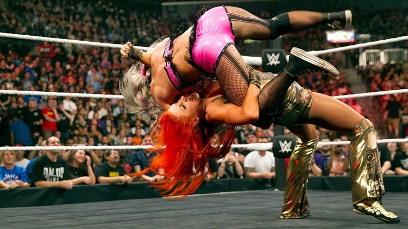 Becky Lynch&#039;s version of the exploder suplex, the Bexsploder, devastates her opponents.