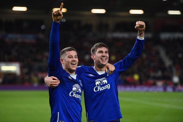 The former Everton duo are now regular starters for England
