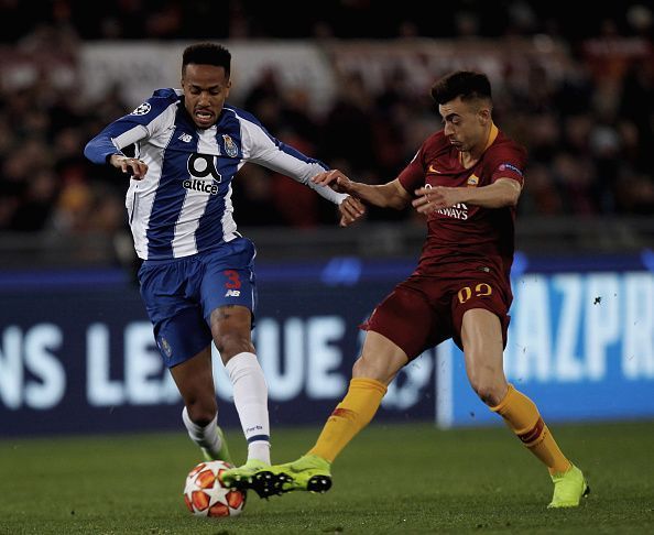 Eder Militao in action