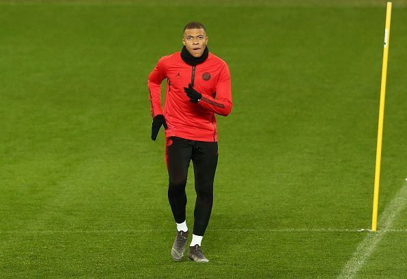 Paris Saint-Germain Training session