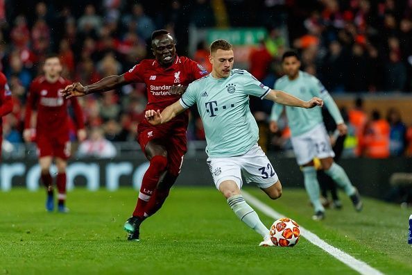 Joshua Kimmich contributed with some timely interceptions and clearances