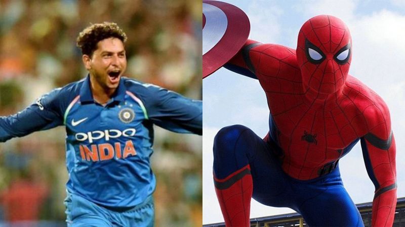 Kuldeep and Spiderman - spinning web around the enemies