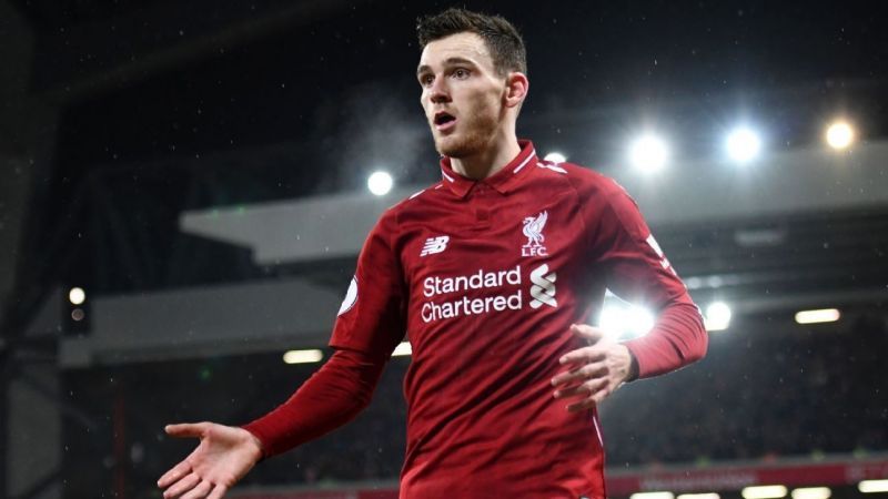 The best young left-back in Europe currently: Andy Robertson