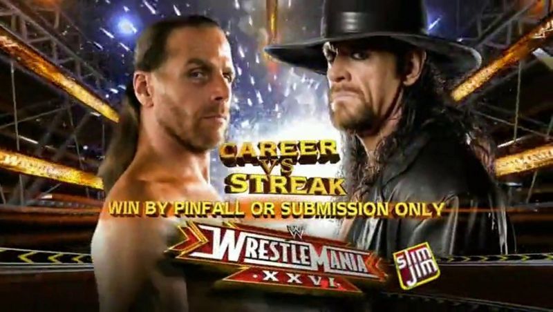 Image result for shawn michaels vs the undertaker wrestlemania 26