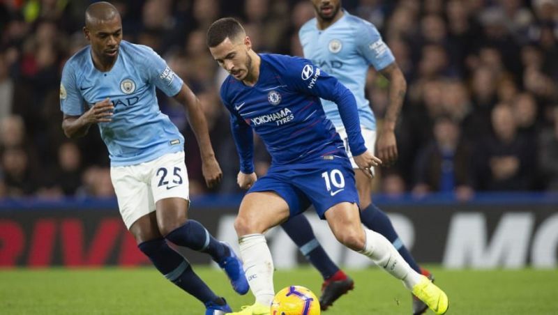 Man City hosted Chelsea at the Etihad.