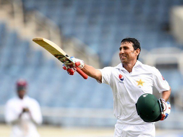 Younis Khan became the first Pakistani to reach 10,000 Test runs