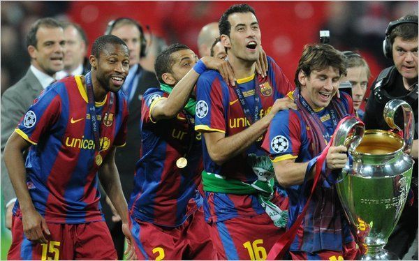 Barcelona won their second title under Pep Guardiola in 2010/11