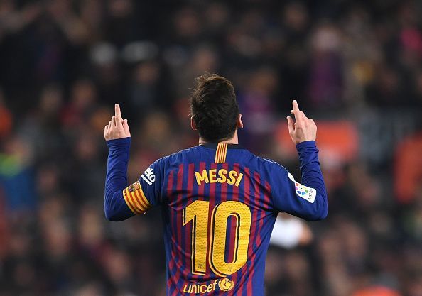 Messi - who scored and missed a penalty - was Barcelona&#039;s brightest spark yet again