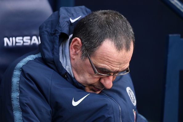 A defeated Sarri