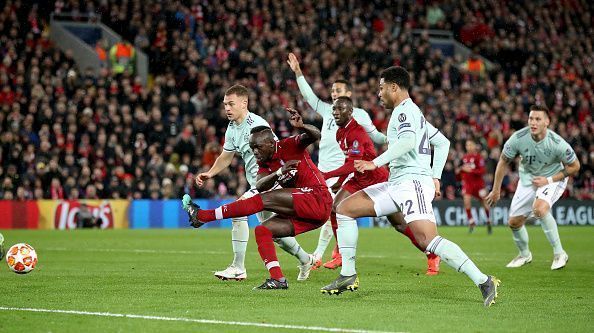 Sadio Mane spurned a golden chance in the first half