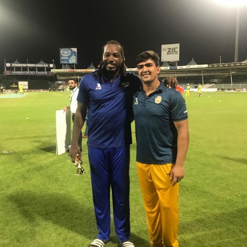 Chris Gayle is the idol of Afganistan&#039;s explosive batsman Hazratullah Zazai