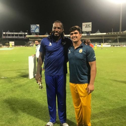 Chris Gayle is the idol of Afganistan's explosive batsman Hazratullah Zazai