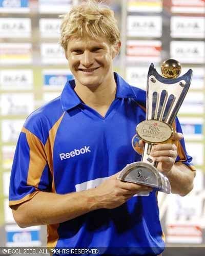 Watson was instrumental in RR winning the inaugural IPL trophy in 2008