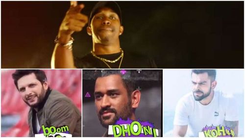 The song is dedicated to Virat Kohli, MS Dhoni, Shahid Afridi, Mahela Jayawardene, Shakib Al Hasan, Rashid Khan and Kumar Sangakkara