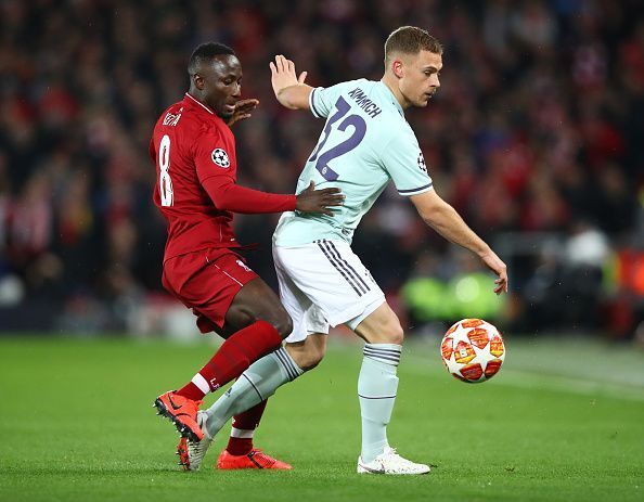 LKeita and Kimmich in action