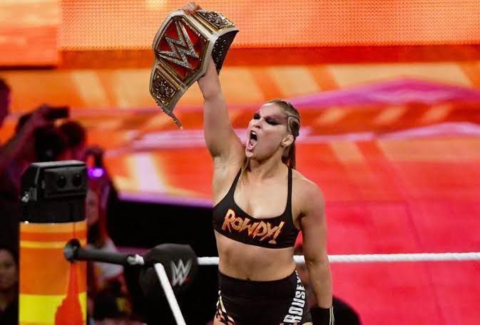 Raw women's champion Ronda Rousey