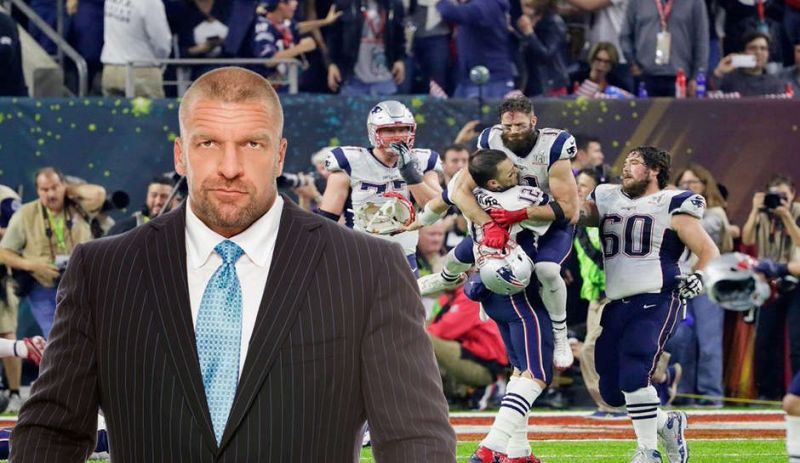 A lot of WWE superstars are fans of the AFC Champion New England Patriots.