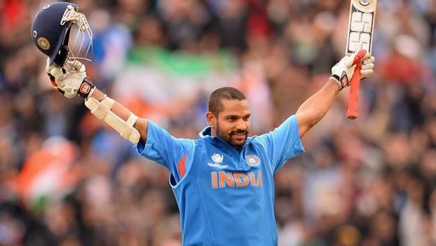 Shikhar Dhawan made his Test debut against Australia