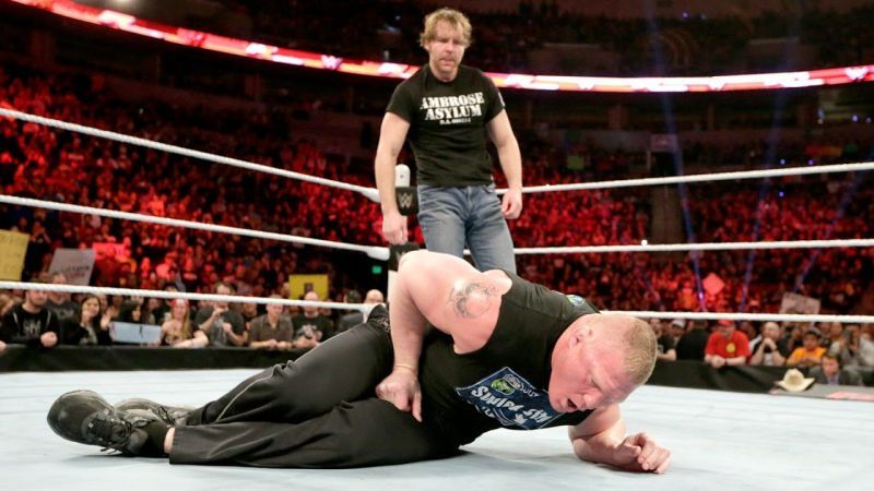 Image result for dean ambrose brock lesnar