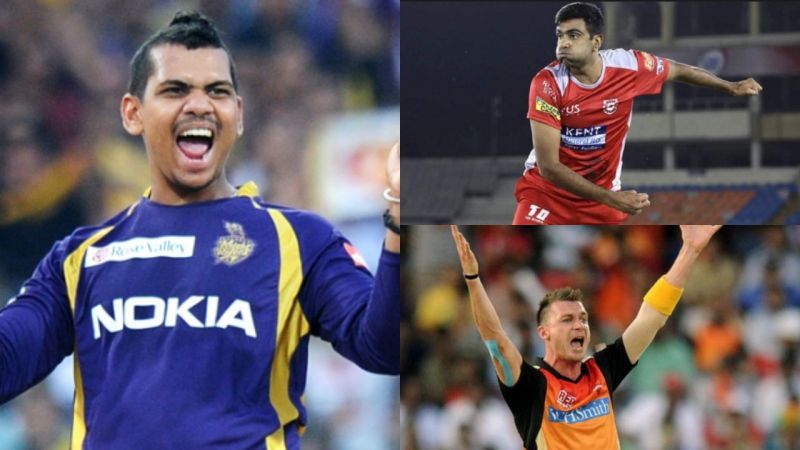 Clockwise - Narine, Ashwin, Steyn