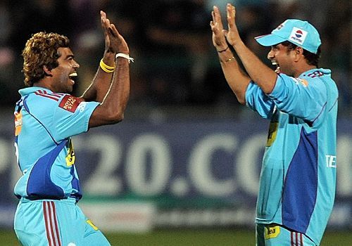 Lasith Malinga and Sachin Tendulkar totally demolished Kolkata Knight Riders at Port Elizabeth