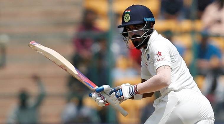 KL Rahul scored his maiden Test century against Australia