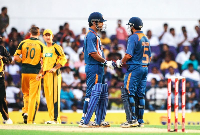 India vs Australia in the 2009 ODI series.